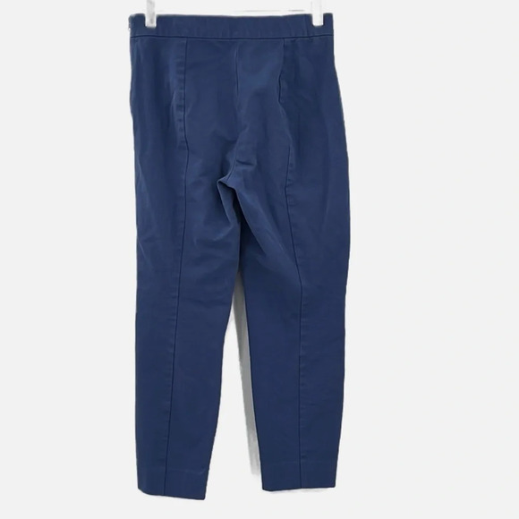 Everlane Side Zip Work Pant Cropped in Atlantic Blue - Size 6 - Picture 4 of 6
